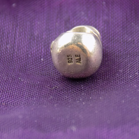 925 sterling silver retired Pandora snowman charm - Picture 6 of 6
